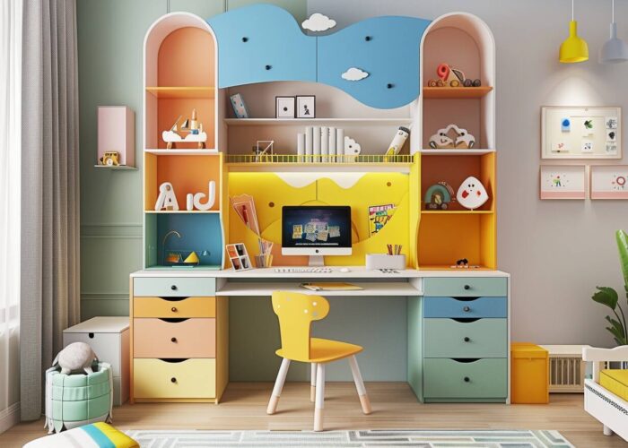 Poradnik: Jak wybrać trwałe biurka dla dzieci z funkcją przechowywania?
