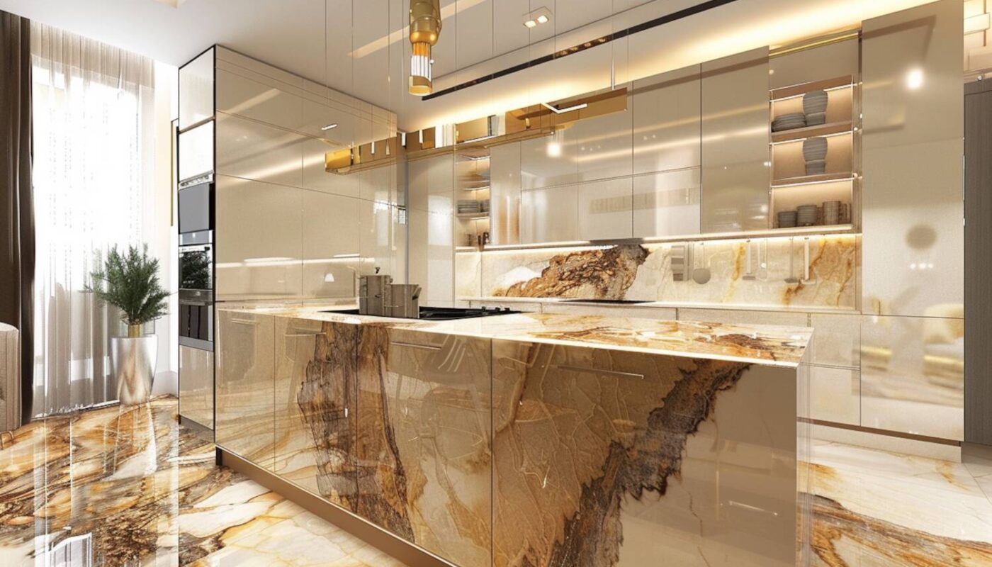 Poradnik: Jak urządzić kuchnię w stylu glamour z kryształowymi dodatkami?