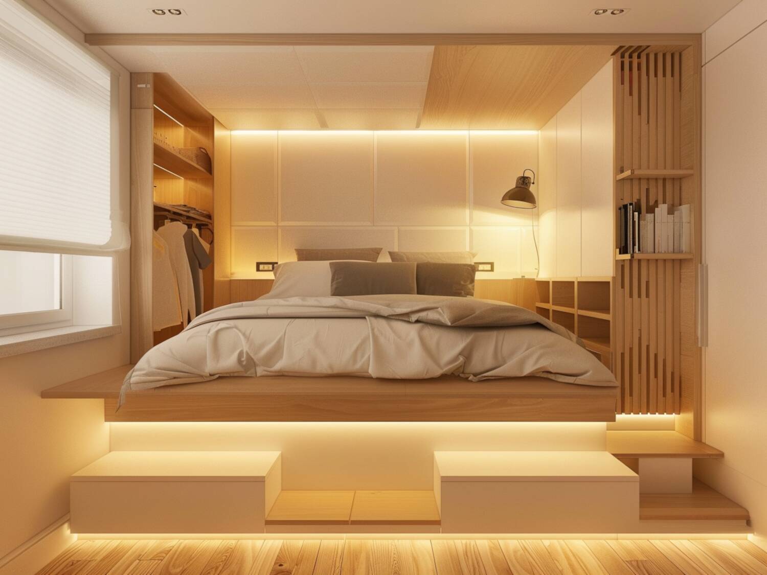 Jak zaplanować przestrzeń w małej sypialni za pomocą odpowiednich mebli