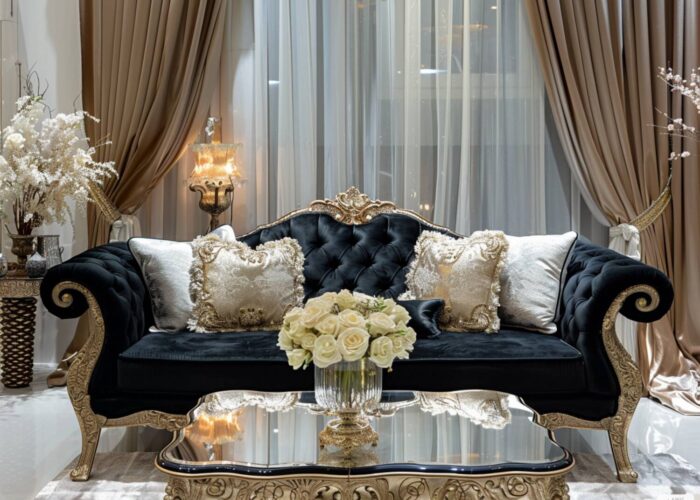 Poradnik: Jak wybrać sofy w stylu glamour?