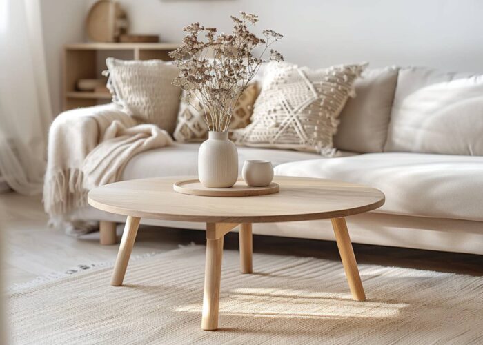 Ranking: Najlepsze stoły kawowe w stylu skandynawskim z jasnego drewna.