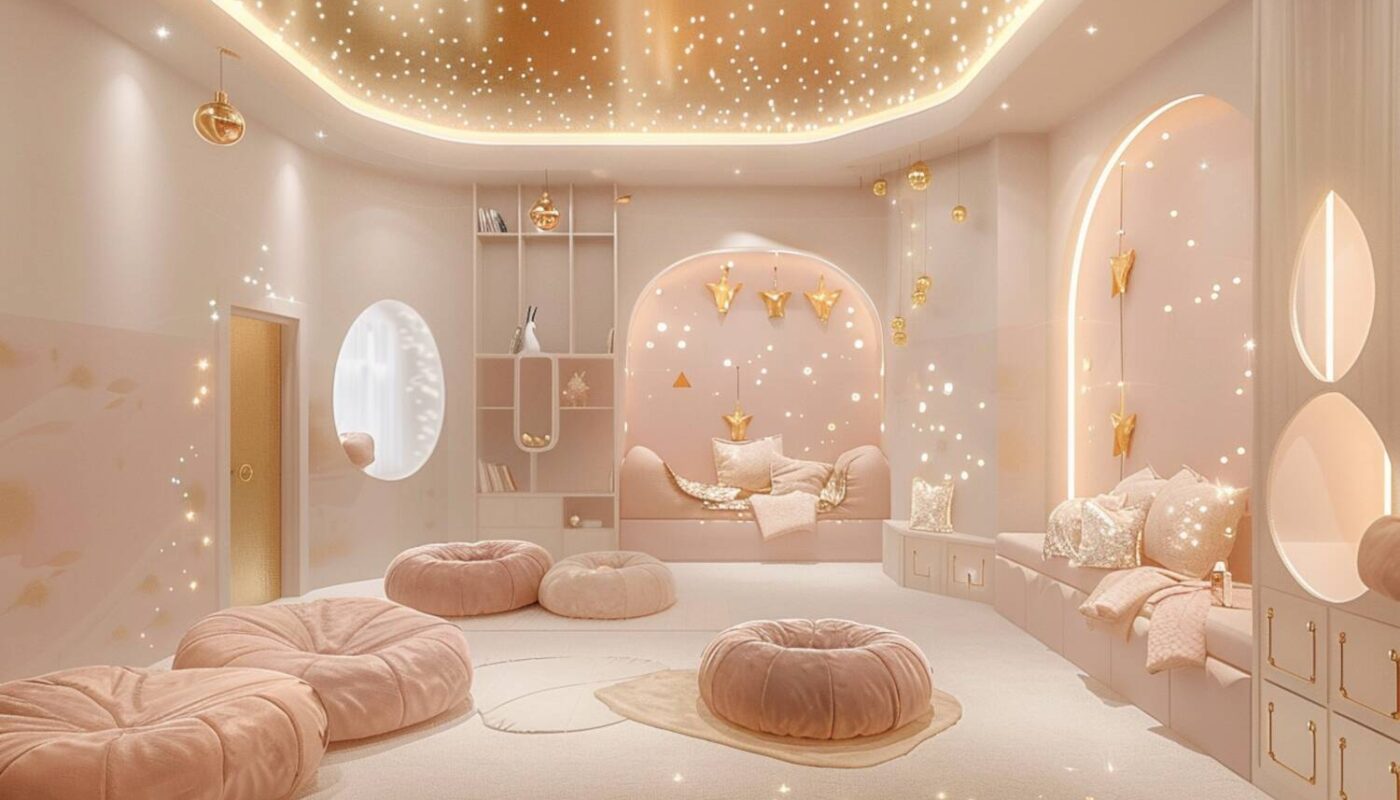 Poradnik: Jak urządzić pokój dla przedszkolaka w stylu glamour?