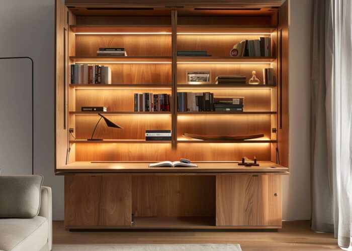 Jakie są zalety wielofunkcyjnych regałów na książki w małych mieszkaniach?