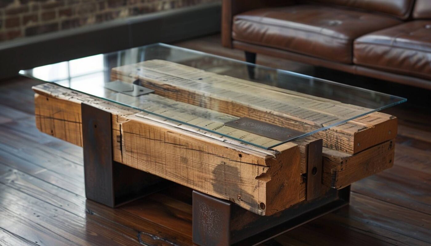 10 przykładów mebli wykonanych z odpadów przemysłowych.