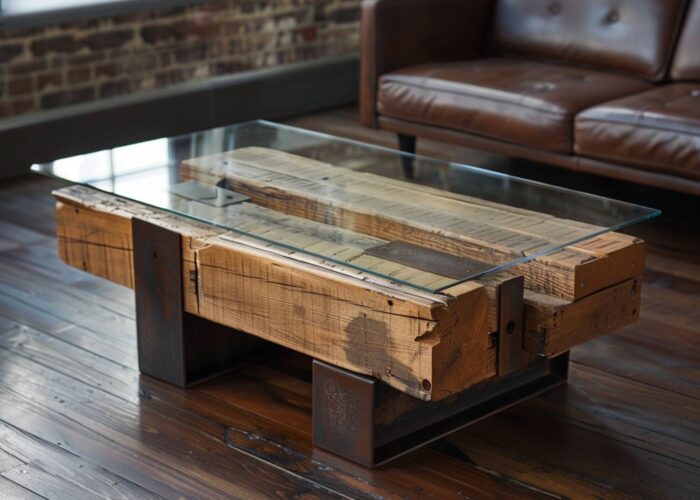 10 przykładów mebli wykonanych z odpadów przemysłowych.