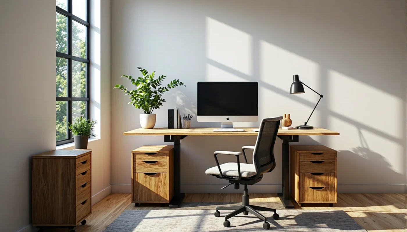Poradnik: Jak wybrać biurko do pracy zdalnej z funkcją regulacji wysokości?