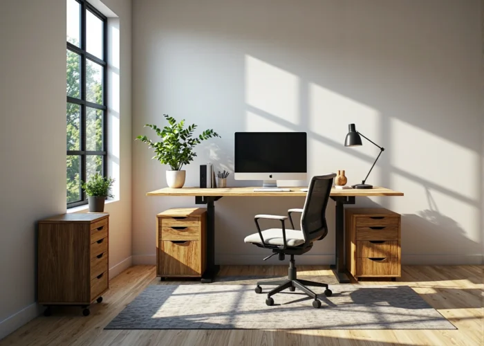 Poradnik: Jak wybrać biurko do pracy zdalnej z funkcją regulacji wysokości?