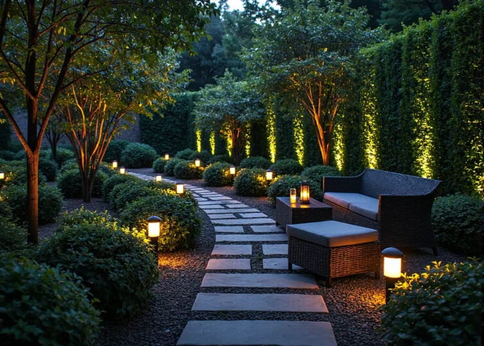 Jakie lampy solarne wybrać do ogrodu z dużą ilością krzewów?