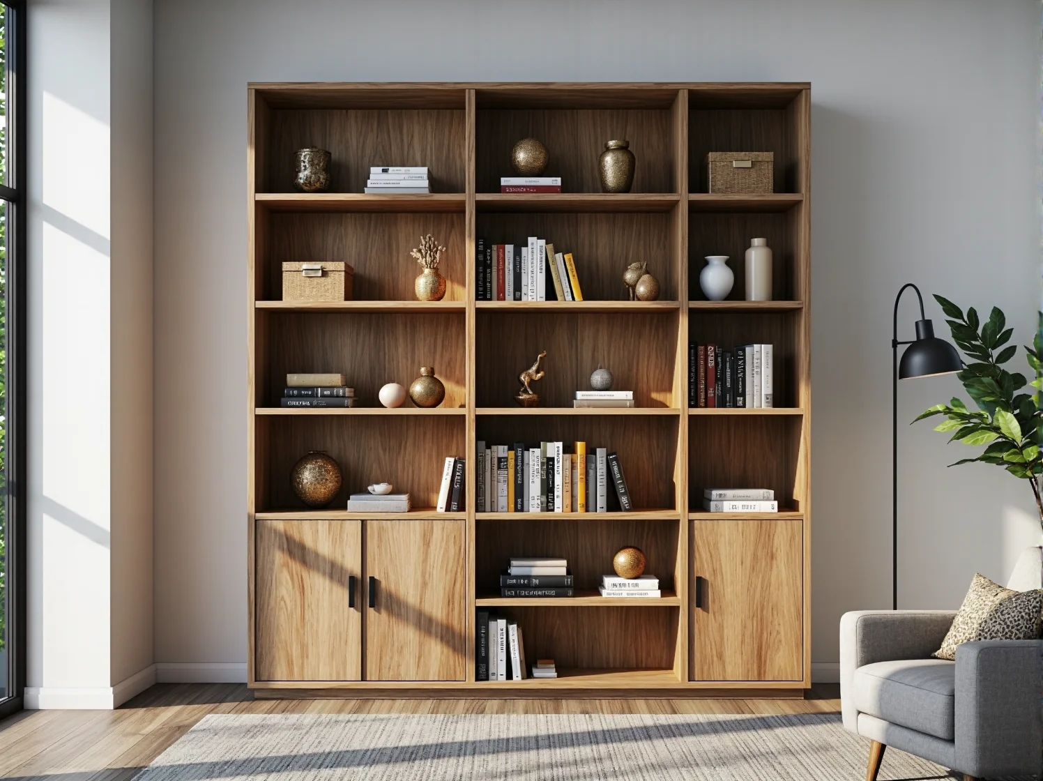 Funkcjonalne i luksusowe meble biurowe w ponadczasowej aranżacji modern classic.