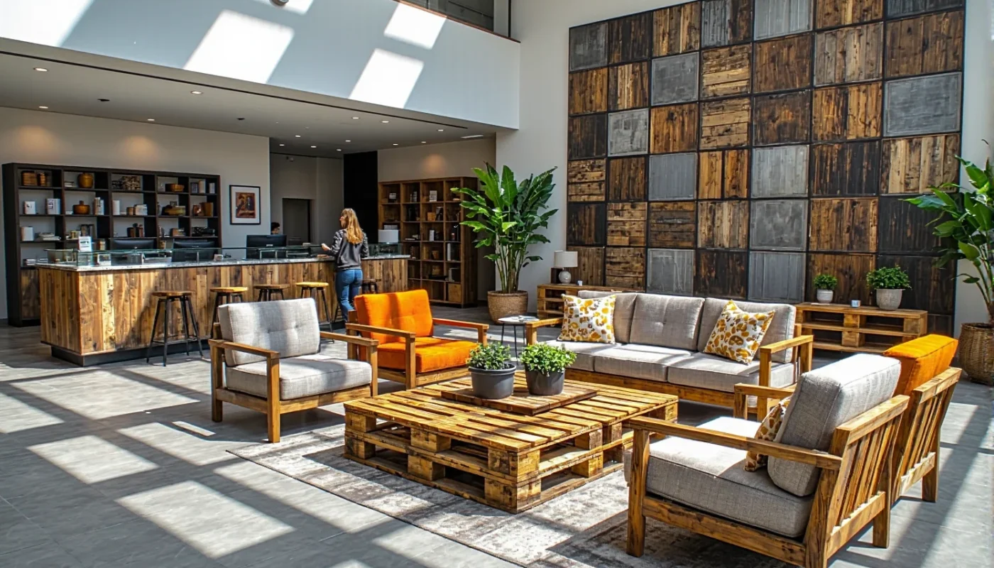 Meble z recyklingu w hotelach: Jakie rozwiązania najlepiej łączą styl z ekologią?