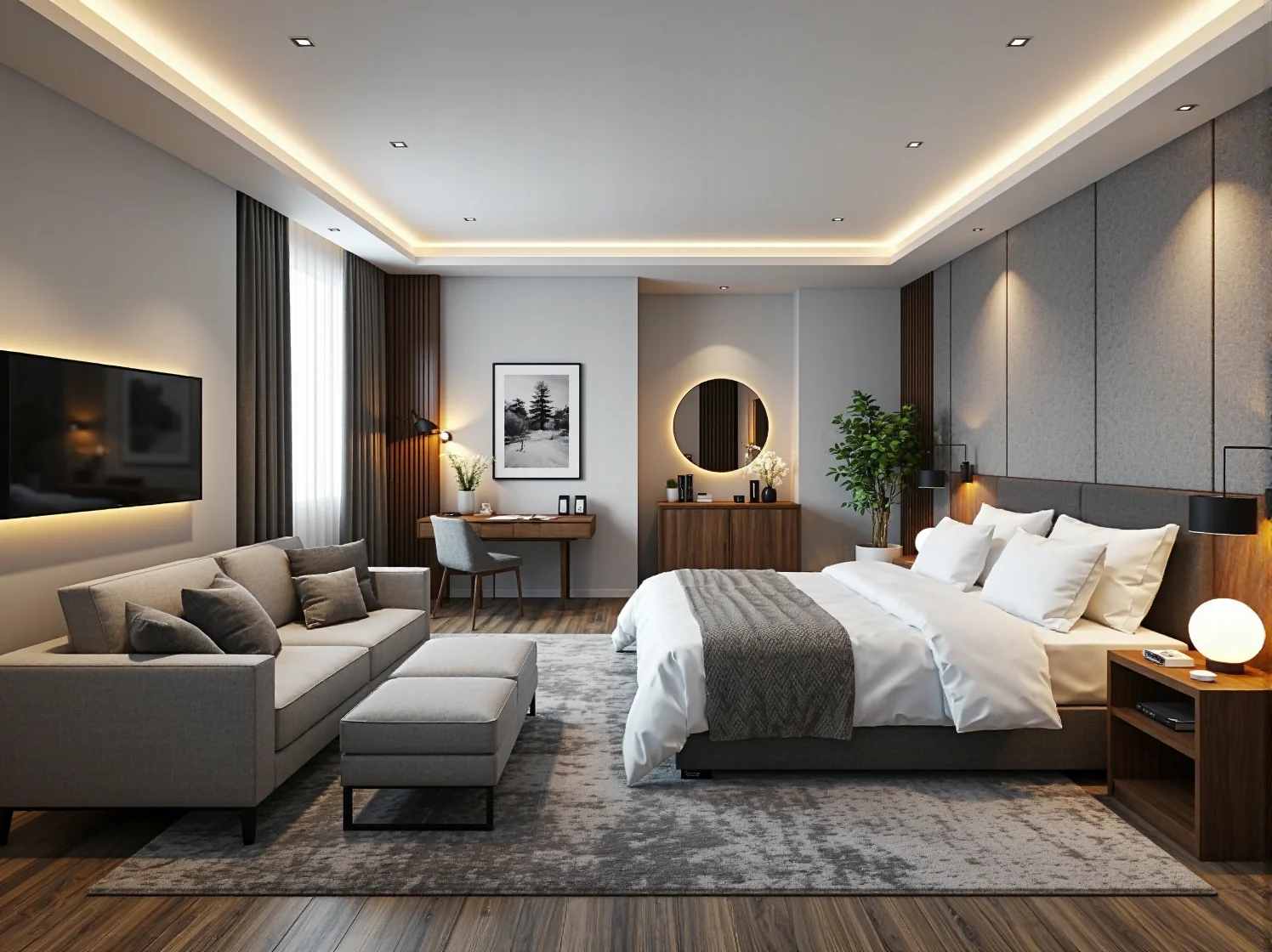 Nowoczesne modułowe sofy hotelowe do elastycznej aranżacji przestrzeni wypoczynkowej.