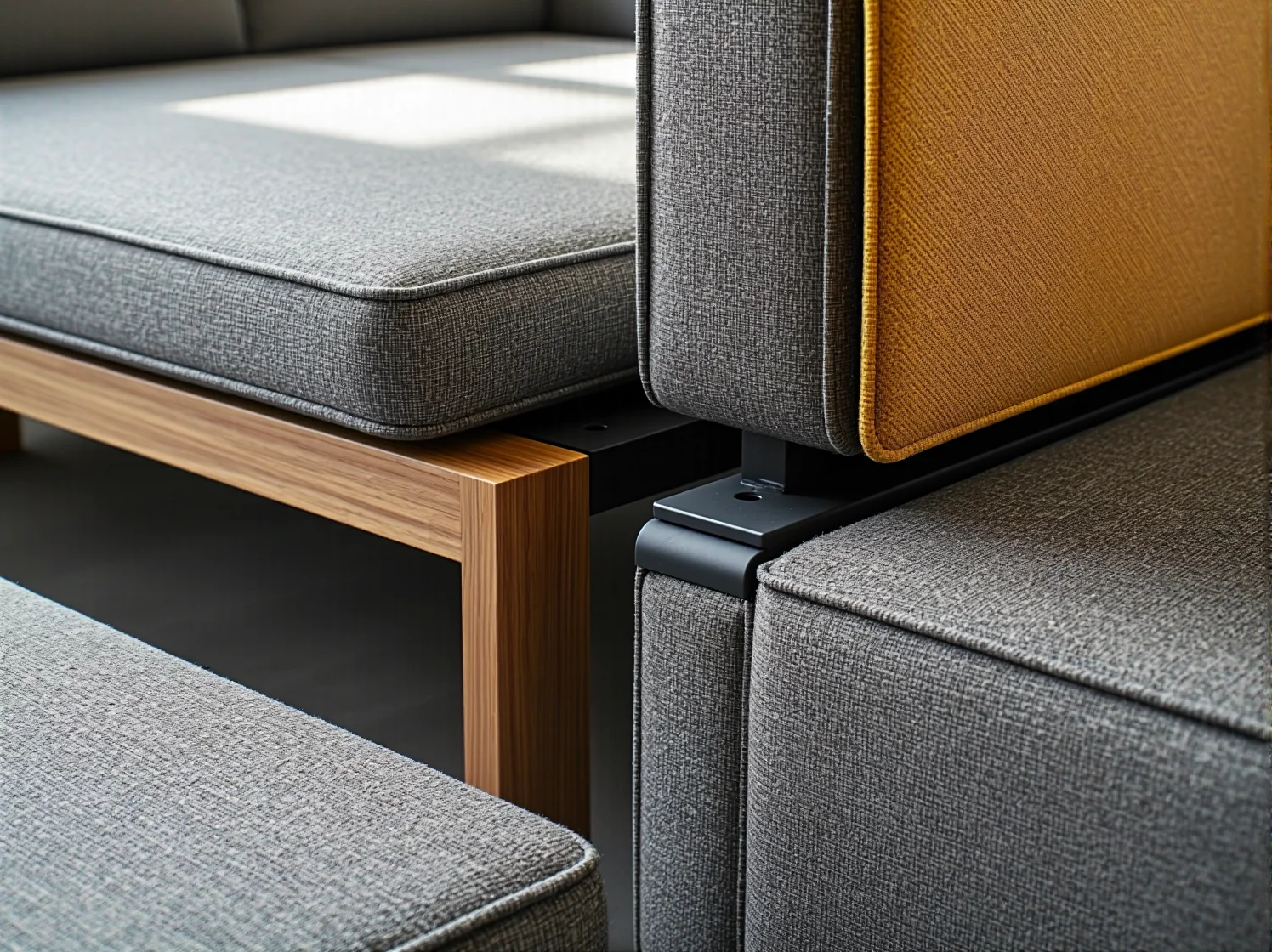 Modułowy system regałów do przechowywania w domowym biurze