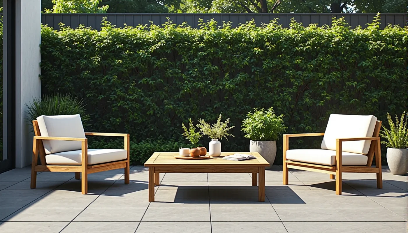 Jak dopasować meble ogrodowe do przestrzeni w stylu minimalistycznym? Kompleksowy poradnik