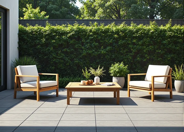 Jak dopasować meble ogrodowe do przestrzeni w stylu minimalistycznym? Kompleksowy poradnik