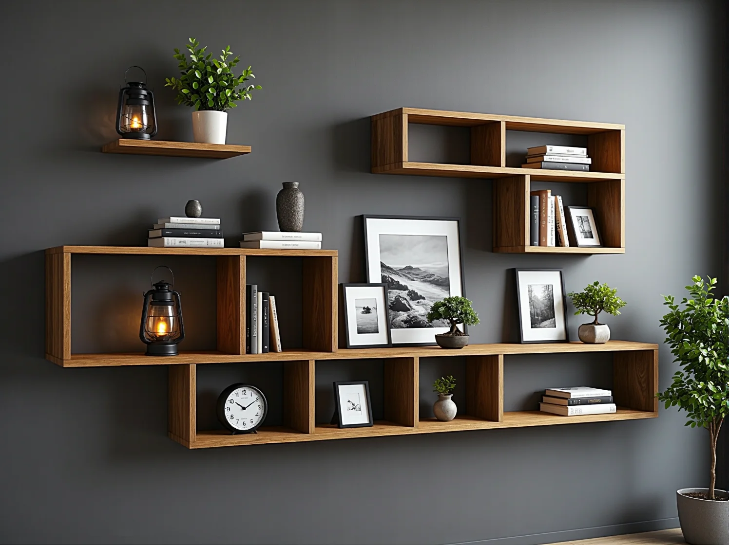 Praktyczna organizacja wnętrza szafek w nowoczesnej kuchni modułowej.