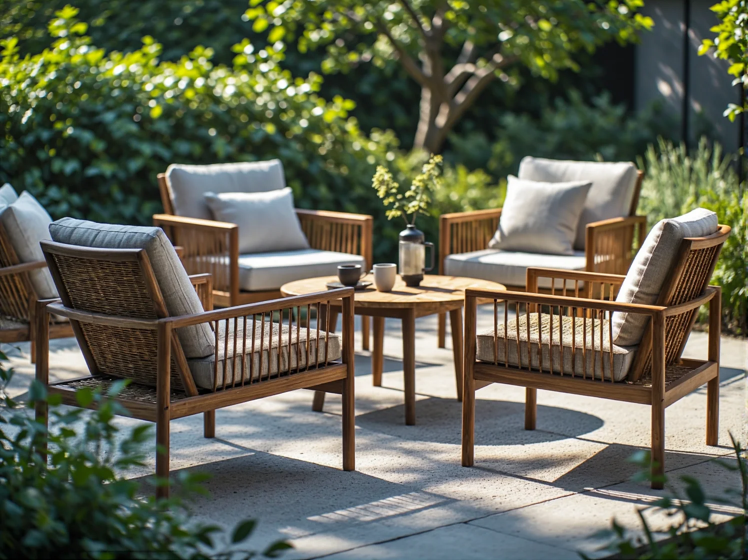 Oświetlenie fasady domu: czarne lampy elewacyjne na tle jasnej deski elewacyjnej