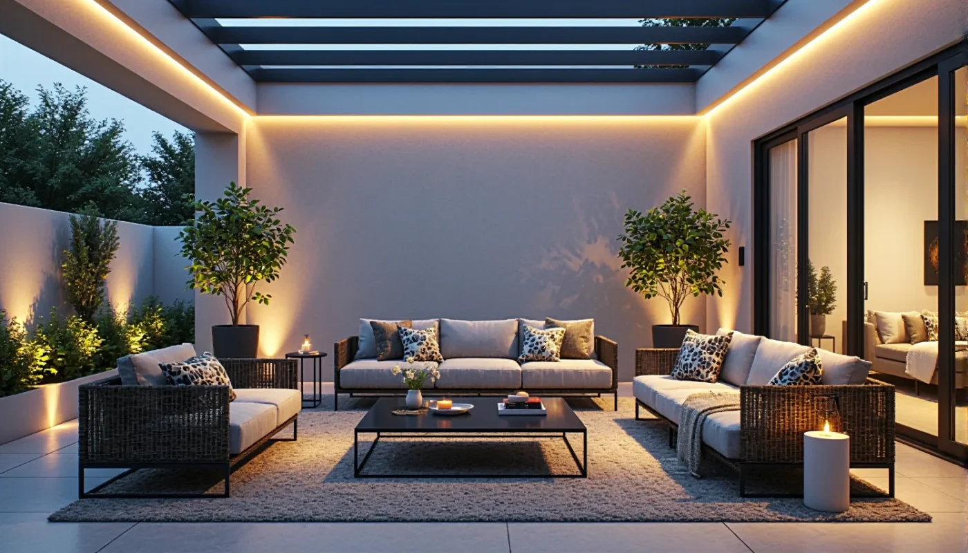 Jak Dopasować Oświetlenie LED do Tarasów w Stylu Glamour?