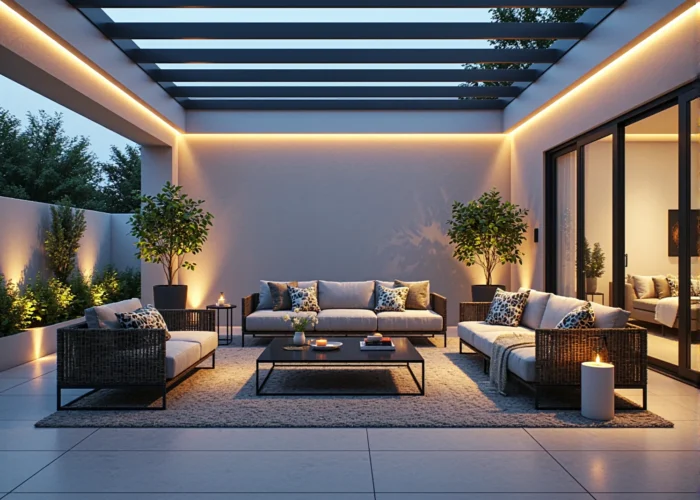 Jak Dopasować Oświetlenie LED do Tarasów w Stylu Glamour?