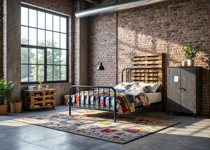 Poradnik: Jak urządzić przestrzeń dziecięcą w stylu industrialnym?