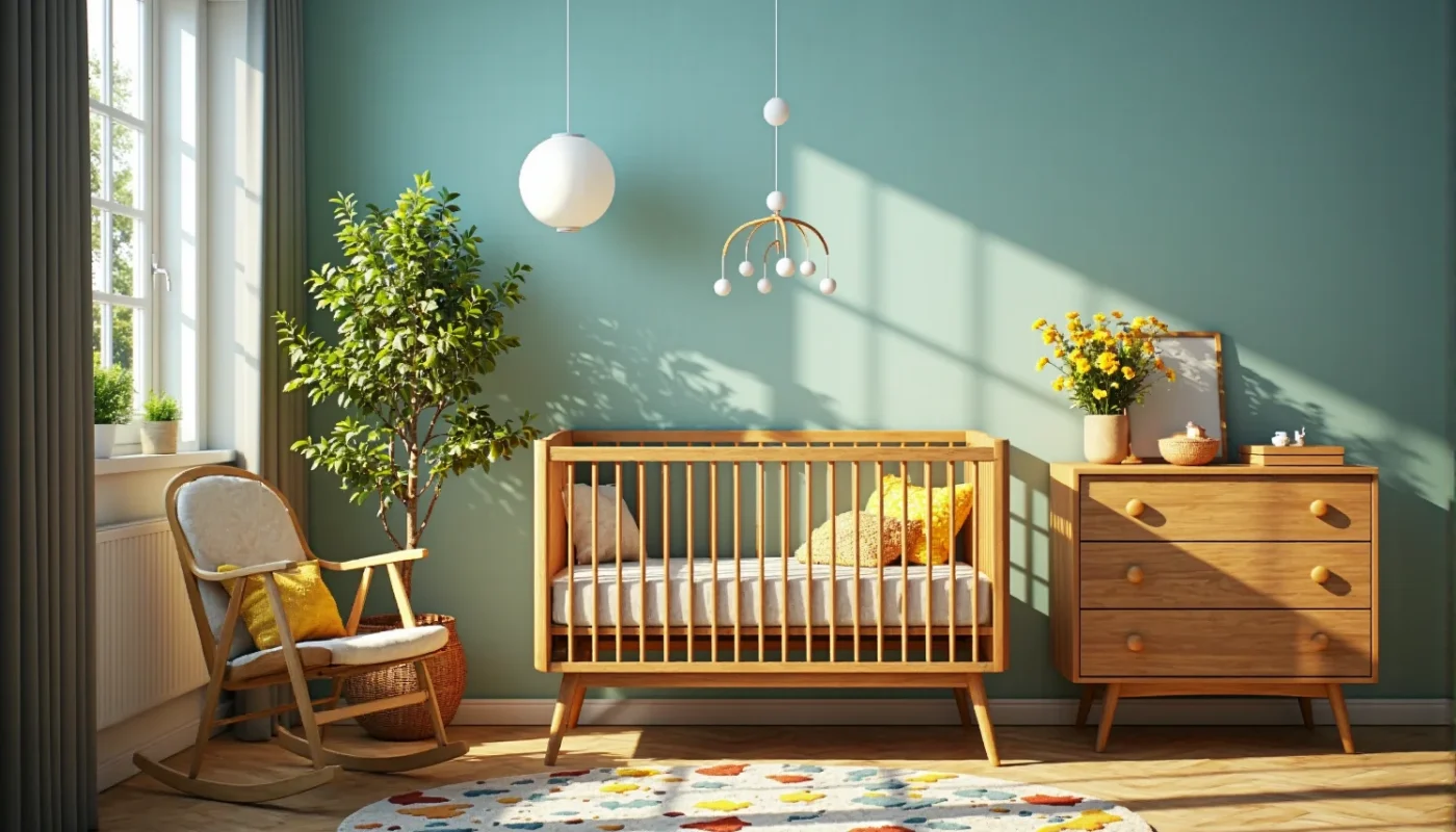 Poradnik: Jak urządzić pokój dla niemowlaka w stylu retro?