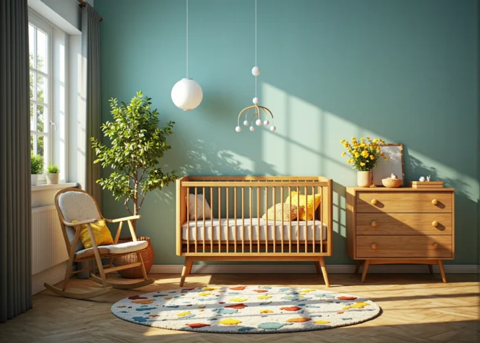 Poradnik: Jak urządzić pokój dla niemowlaka w stylu retro?