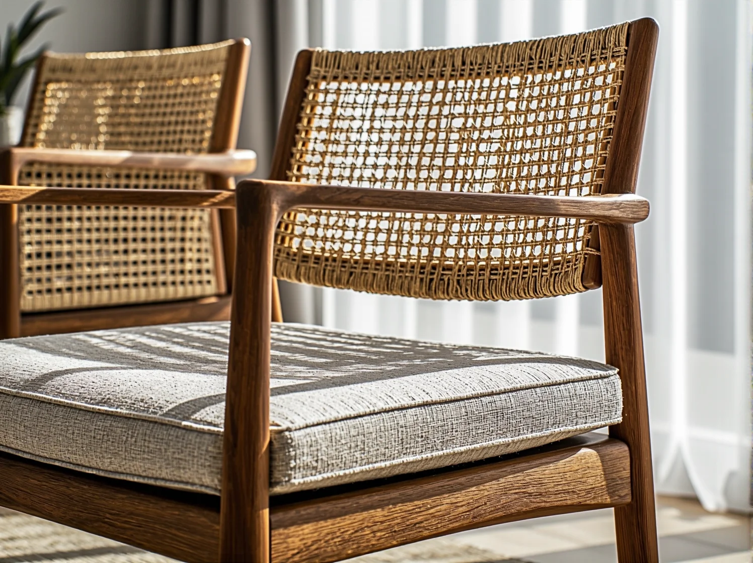 Zbliżenie na kunsztowne łączenie litego drewna w klasycznym regale, przykład ponadczasowego designu.