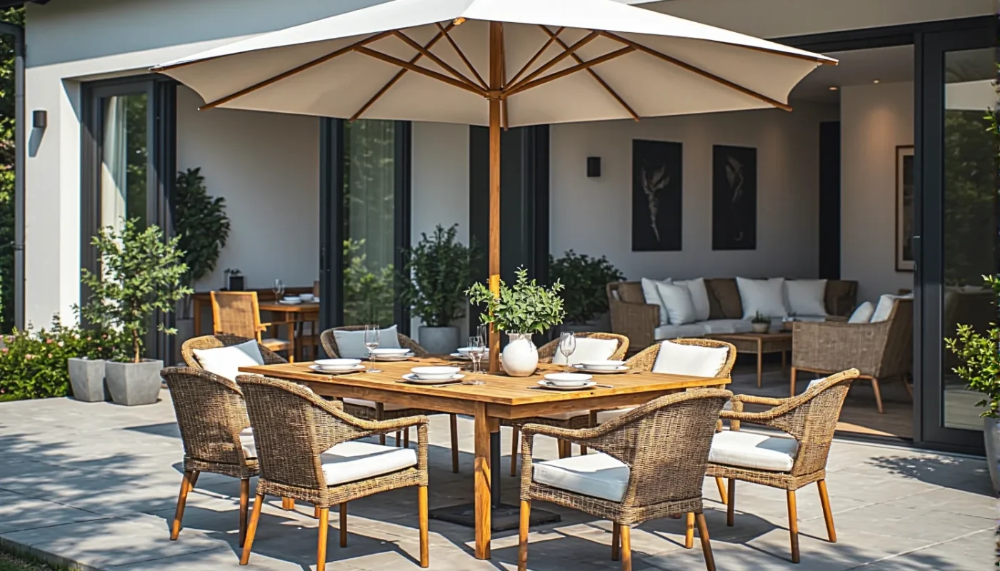 Poradnik: Jak wybrać trwałe meble do dużych tarasów?