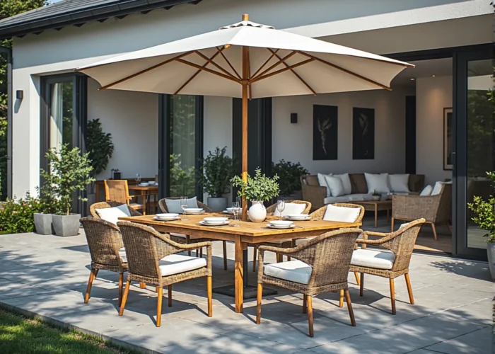 Poradnik: Jak wybrać trwałe meble do dużych tarasów?