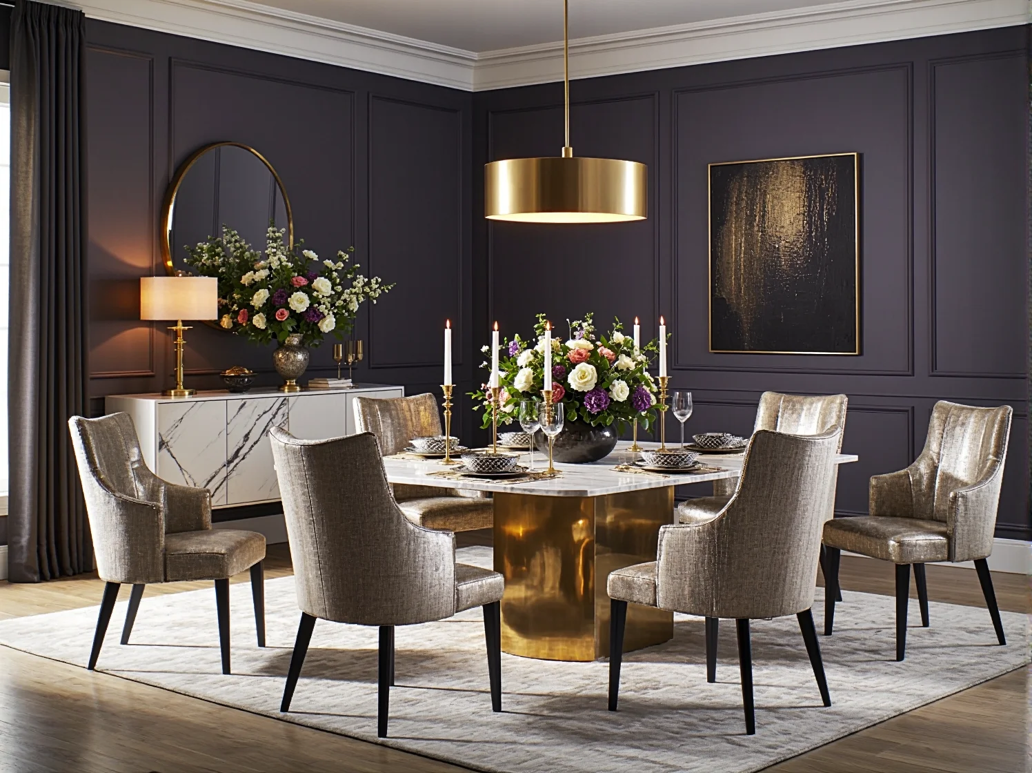 Stylowy fotel w odcieniu pudrowego różu – idealny wybór do sypialni w stylu glamour