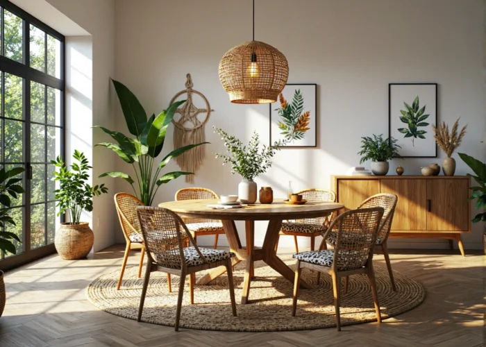 Recenzja: Najlepsze stoły jadalniane w stylu boho – top 5 modeli