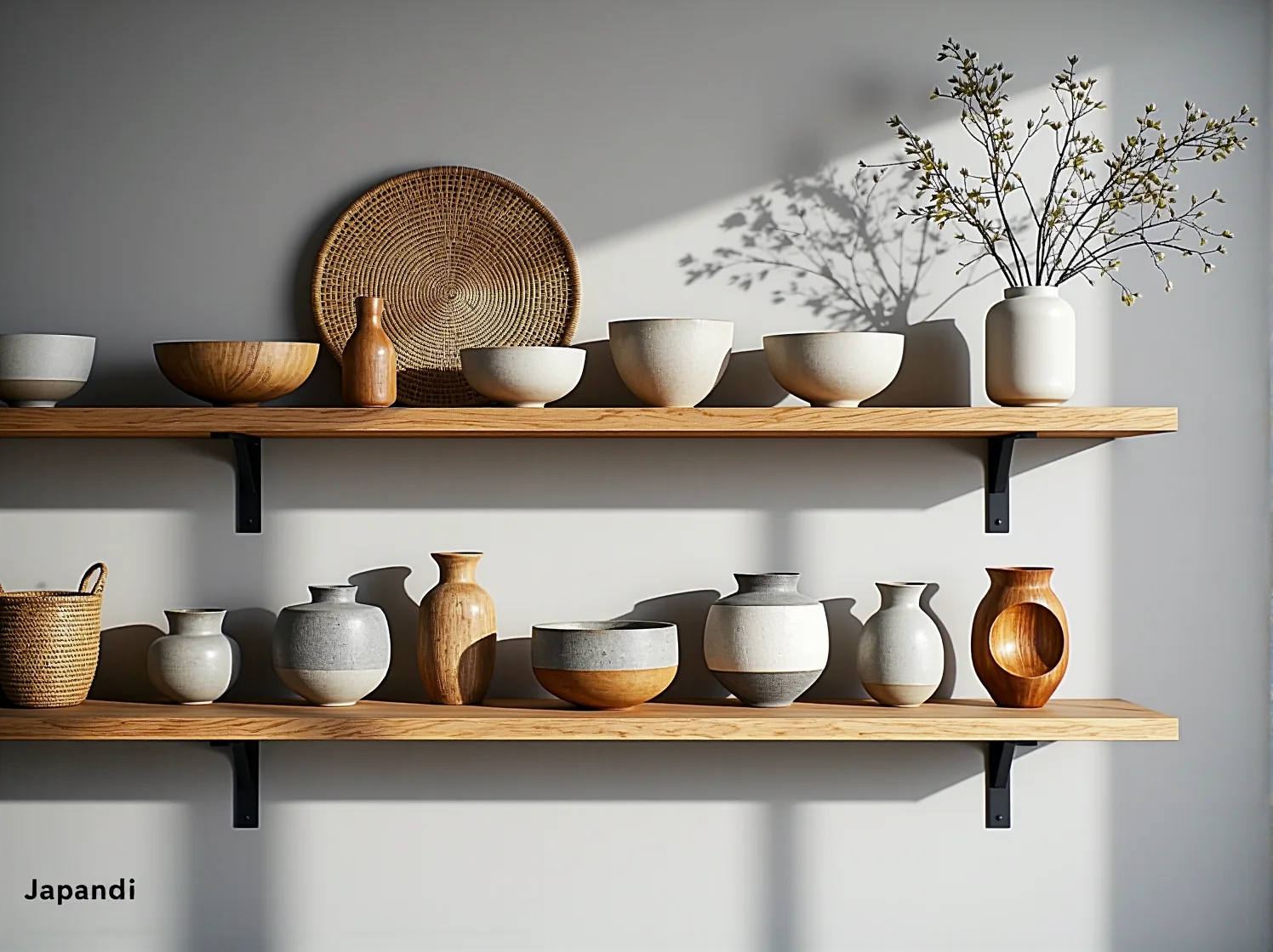 Minimalistyczna sypialnia w stylu japandi: proste formy i naturalne kolory