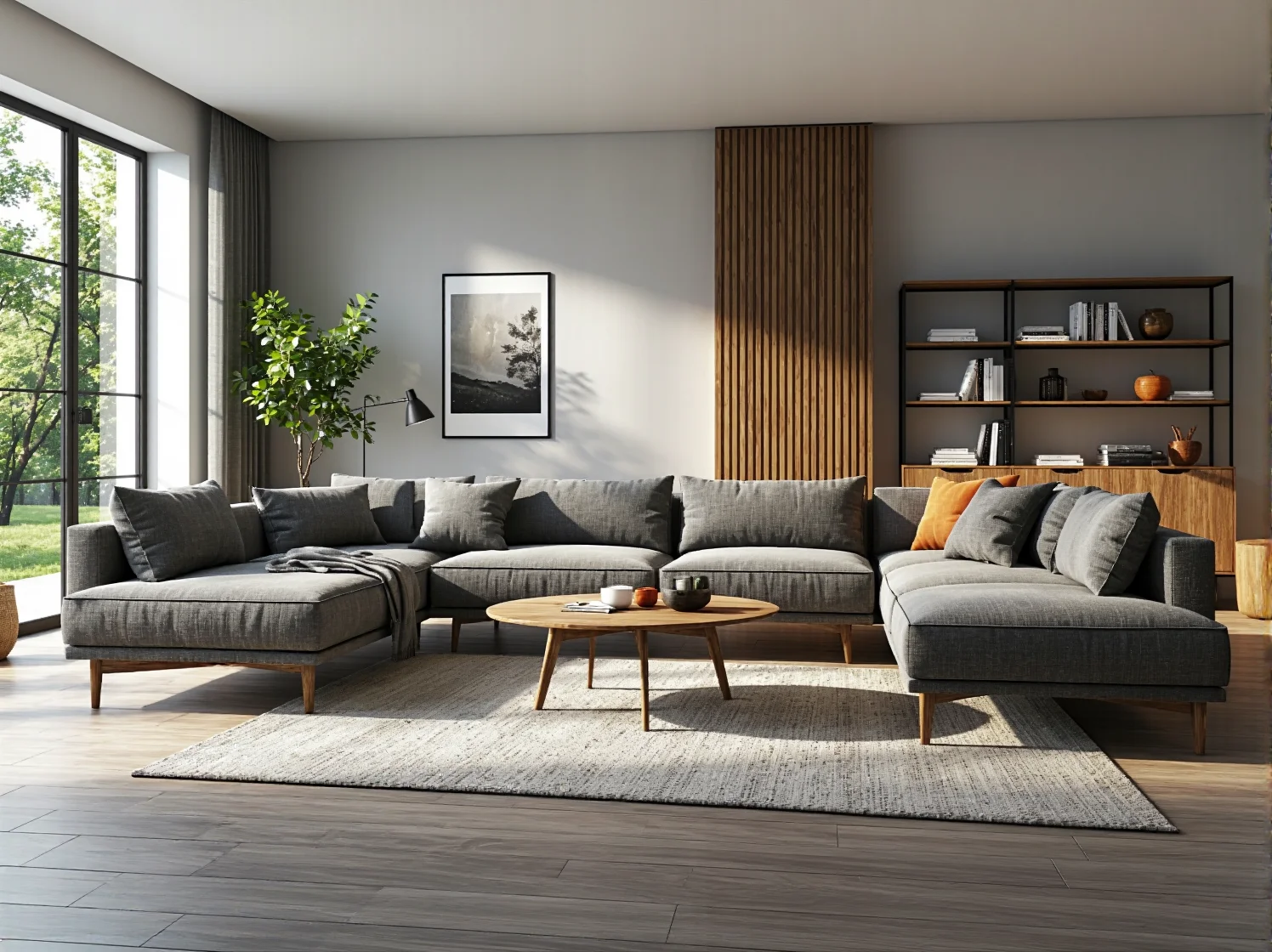 Praktyczne wnętrze szafy przesuwnej z lustrem - organizacja przestrzeni w małym M.