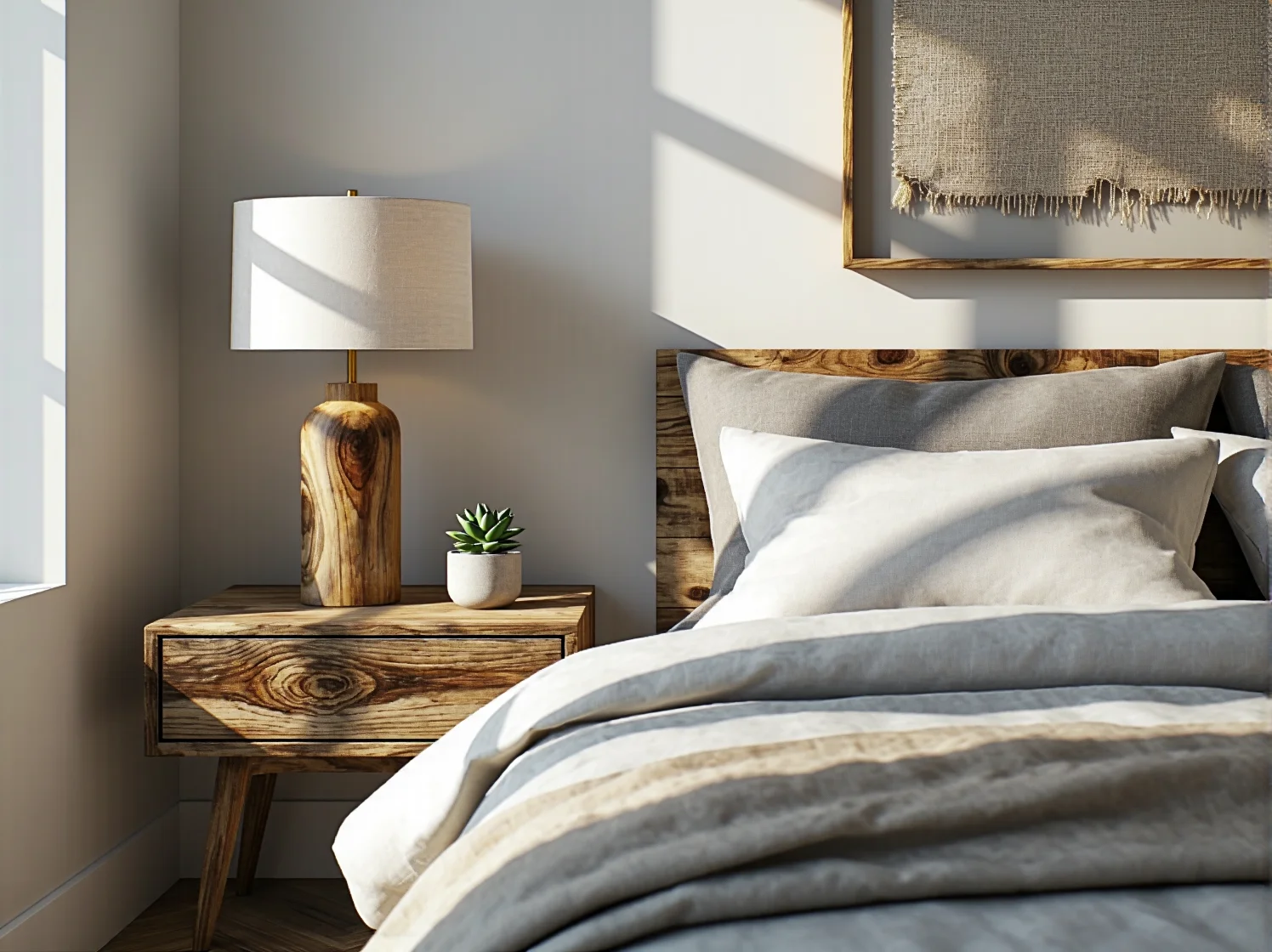 Wizualizacja mebli w technologii AR w pustym pokoju, pokazująca innowacje w branży meblowej.