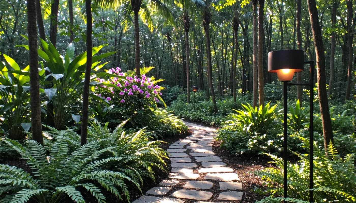 Tropikalny raj w Twoim ogrodzie: Jak zaaranżować egzotyczną przestrzeń z eleganckimi lampami stojącymi?