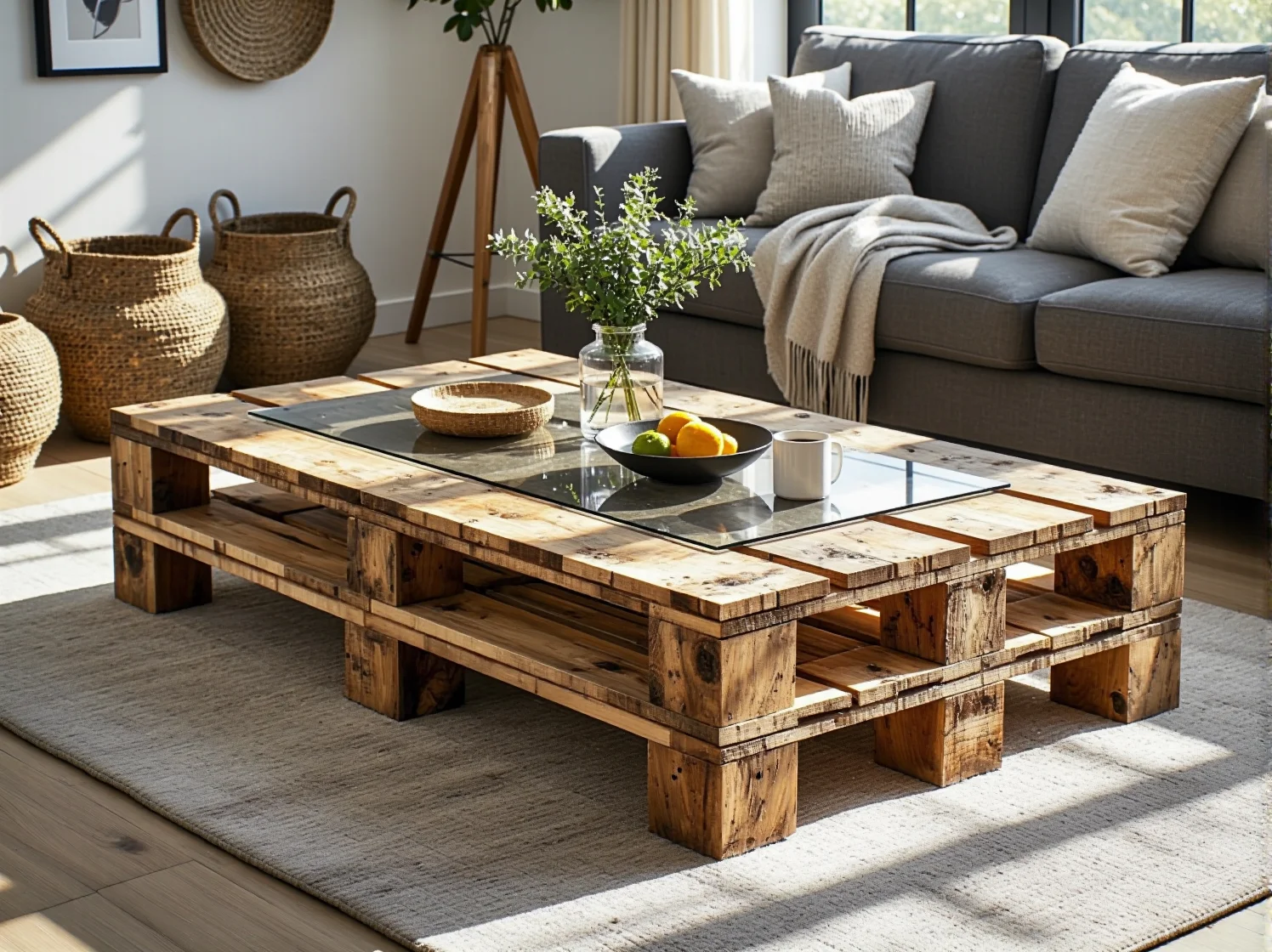 Pikowany zagłówek łóżka z materiałów z recyklingu – detale mebli hotelowych eko.